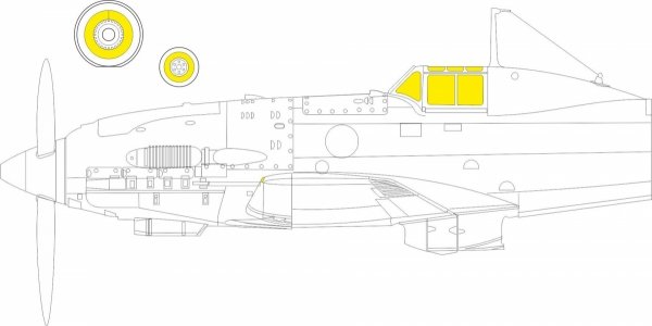 Eduard JX319 MC.202 TFace Italeri 1/32