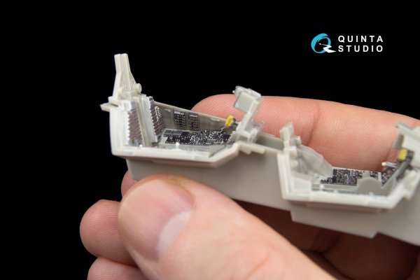 Quinta Studio QD48048 F-14A 3D-Printed &amp; coloured Interior on decal paper (for Tamiya kit) 1/48