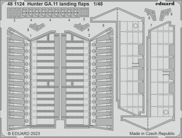 Eduard BIG49393 Hunter GA.11 AIRFIX 1/48