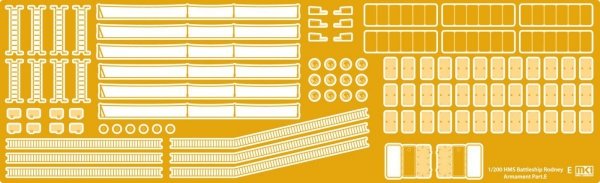 MK1 Design MD-20013 HMS Rodney DX Pack 1/200