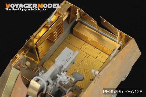 Voyager Model PEA128 WWII German Sd.Kfz. 164 Nashorn Armour plate (For DRAGON Kit) 1/35