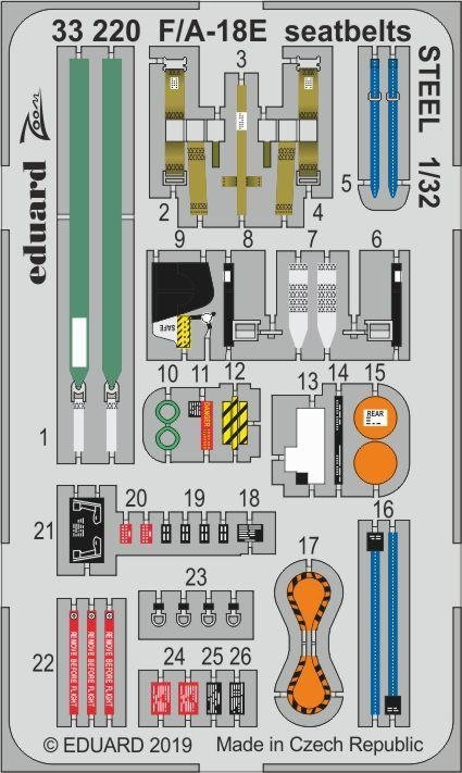 Eduard BIG33101 F/ A-18E REVELL 1/32