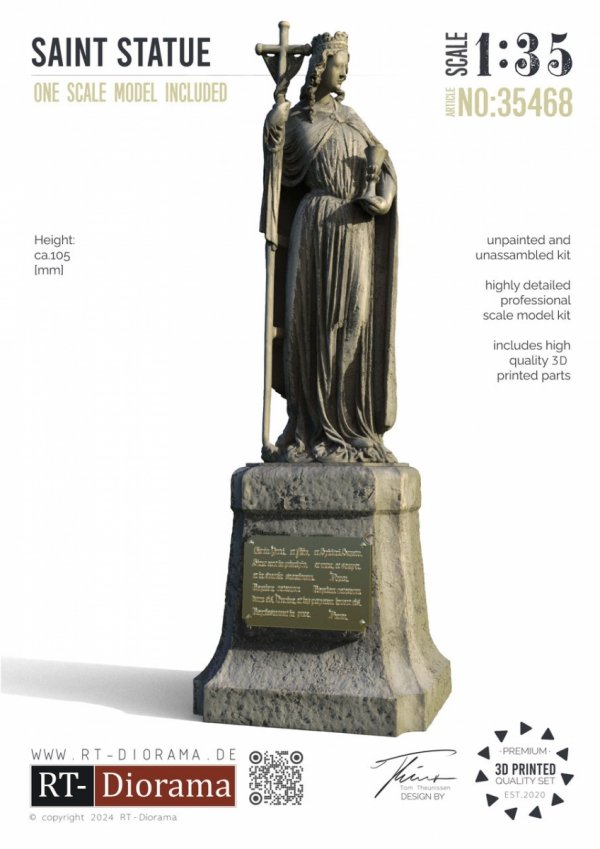 RT-Diorama 35468 Saints Statue 1/35