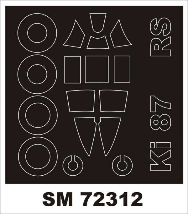 Montex SM72312 Ki-87 RS MODEL 1:72