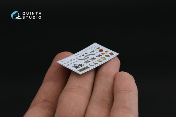 Quinta Studio QD35086 ZiL-157 family 3D-Printed &amp; coloured Interior on decal paper (Trumpeter) 1/35