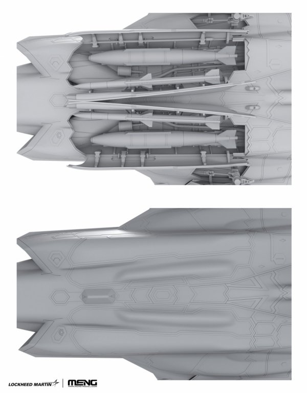 Meng LS-018 Lockheed Martin F-35I Adir (Israeli Airforce) 1/48