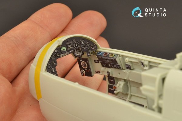 Quinta Studio QD32114 Ju 88A-4 3D-Printed &amp; coloured Interior on decal paper ( Revell ) 1/32
