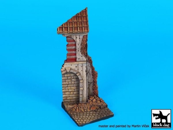 Black Dog D35101 House corner N°5 base 1/35