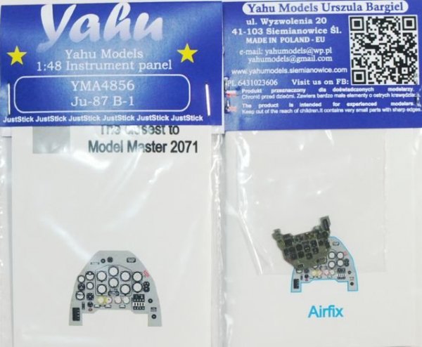Yahu YMA4856 Ju-87 B-1 (Airfix) 1:48
