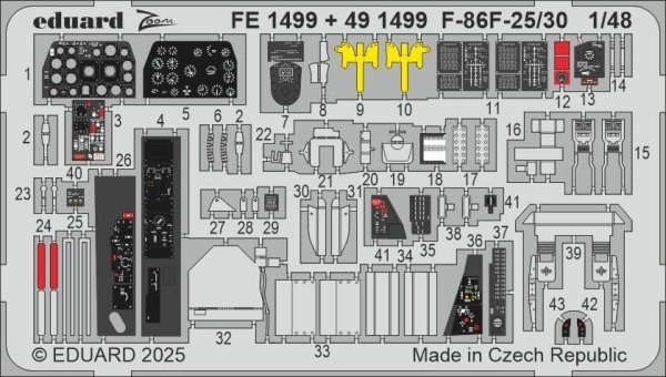 Eduard 491499 F-86F-25/30 AIrfix 1/48