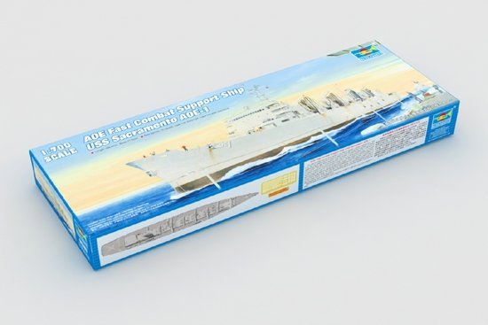Trumpeter 05785 AOE Fast Combat Support Ship USS Sacramento (AOE-1) 1:700