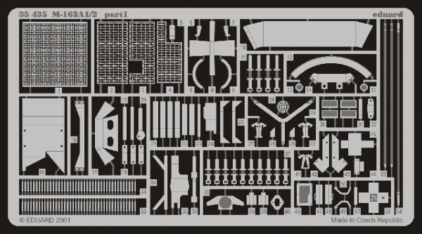 Eduard 35436 M-113 IDF Zelda interior 1:35 Academy 