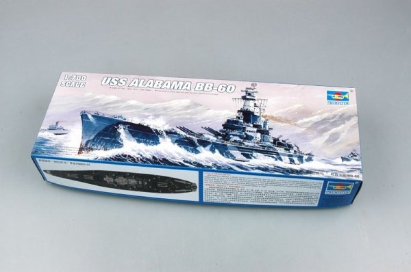 Trumpeter 05762 USS Alabama (BB-60) 1:700