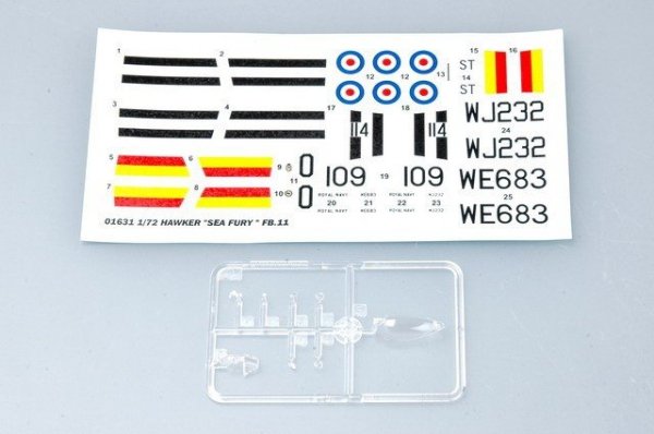 Trumpeter 01631 Hawker Sea Fury FB.11 (1:72)
