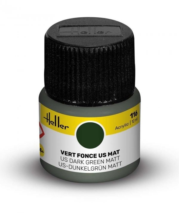 Heller 9116 116 US Dark Green - Matt 12ml