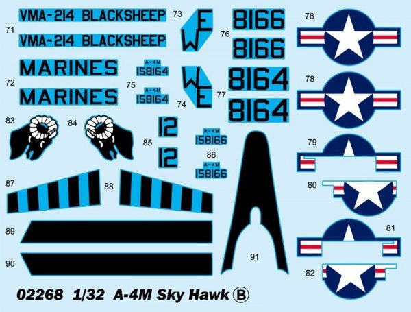 Trumpeter 02268 A-4M Skyhawk (1:32)