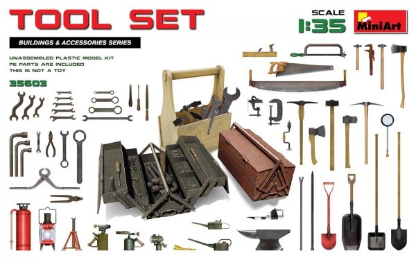 MiniArt 35603 TOOL SET 1/35