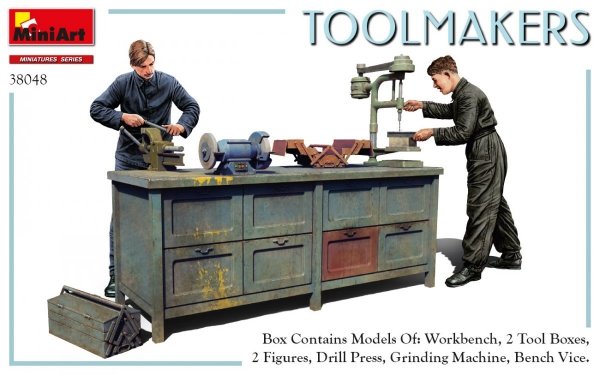 Miniart 38048 Toolmakers 1/35