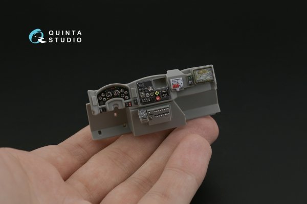 Quinta Studio QD35096 M1224 MaxxPro MRAP 3D-Printed &amp; coloured Interior on decal paper (Kinetic) 1/35