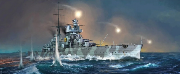 Trumpeter 05348 Italian Heavy Cruiser Fiume 1/350