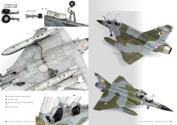 AK Interactive AK2931 ACES HIGH MAGAZINE ISSUE 15 FRENCH JET FIGHTERS