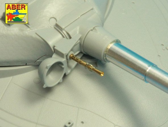 Aber 35L-220 Armament for Soviet Heavy Tank OBJECT 279 1x130mm, 2x14,5mm (1:35)