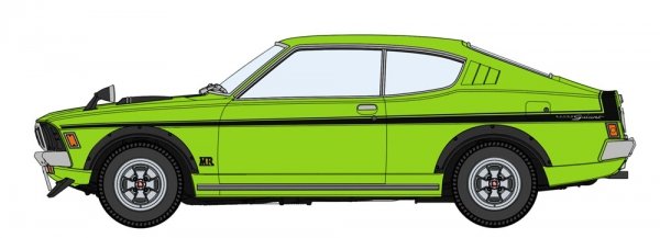Hasegawa 20762 Mitsubishi Colt Galant GTO-MR "Aerocustom" 1/24