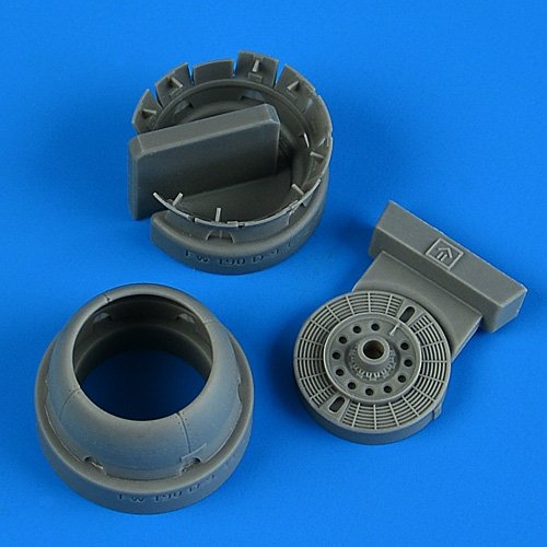 Quickboost QB72692 Fw 190D-9 cowling &amp; cooling flaps (opened) IBG 1/72