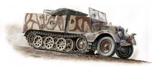 Special Armour 72004 SdKfz 11/4 Nebelkraftwagen (1:72) 