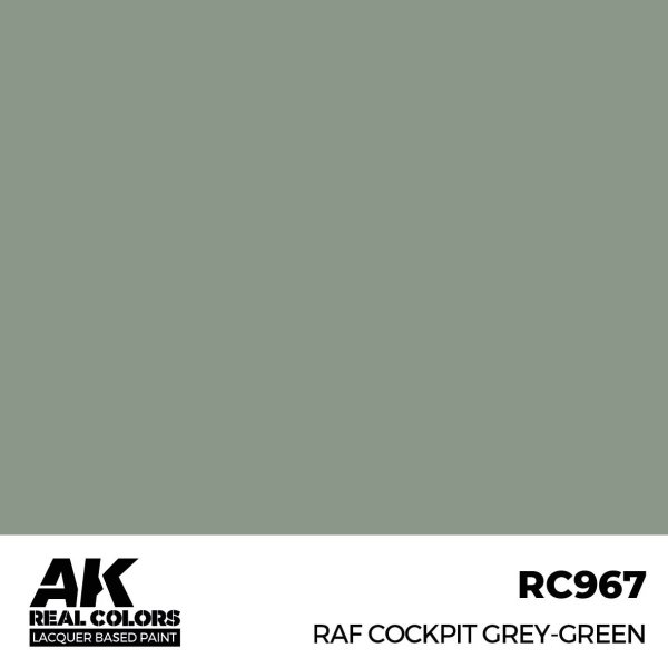 AK Interactive RC967 RAF Cockpit Grey-Green 17 ml