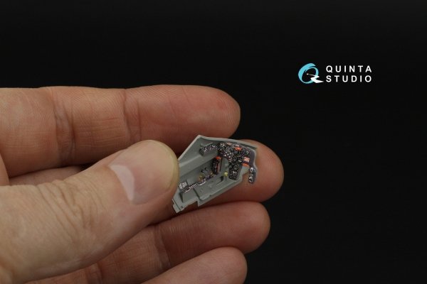 Quinta Studio QD48658 Hs 129B-3 3D-Printed &amp; coloured Interior on decal paper (Takom) 1/48