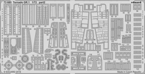 Eduard 73685 Tornado GR.1 1/72 ITALERI