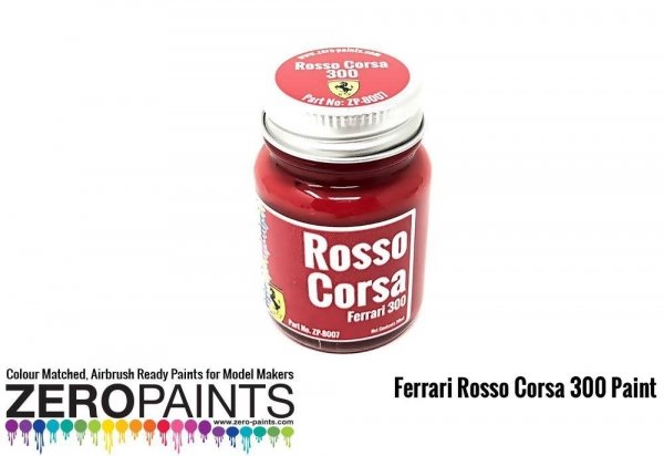 Zero Paints ZP-1007-300 Ferrari - Rosso Corsa (Red) 300 60ml