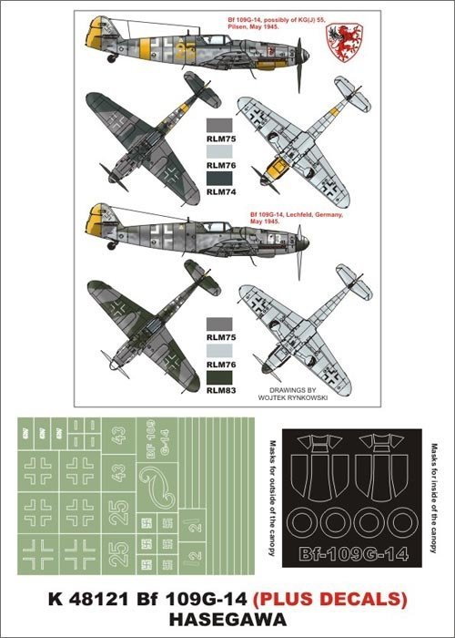 Montex K48121 Bf 109G-14 1/48