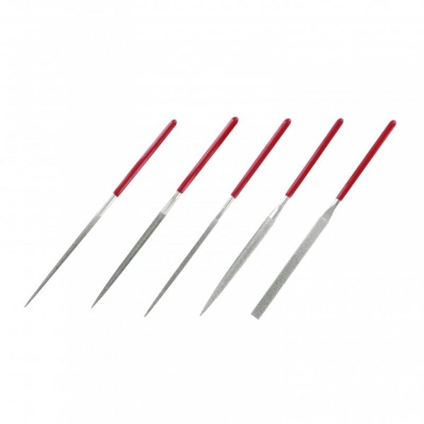 Modelcraft PFL6002 5 Pce Diamond Needle File Set (140mm)