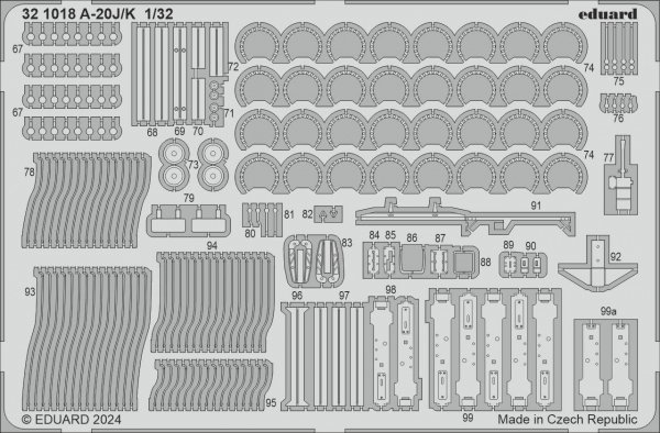 Eduard BIG33161 A-20J/ K HONG KONG MODELS 1/32