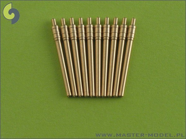 Master SM-700-009 IJN 36cm/45 (14in) Vickers and 41st Year Types barrels (8pcs) - Kongo, Fuso and Ise classes