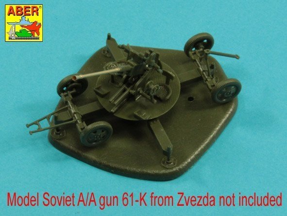 Aber 72L-76 Lufa 37mmdo radzieckiego działa przeciwlotniczego 61-K 1/72