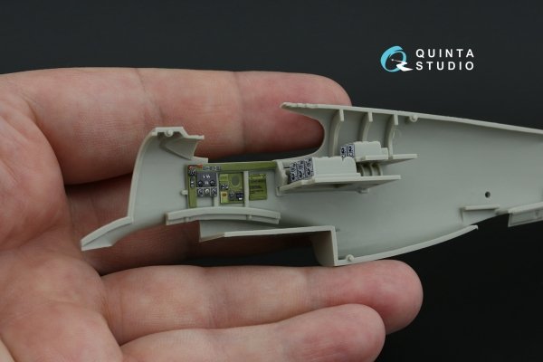 Quinta Studio QD48473 P-51A 3D-Printed coloured Interior on decal paper (Accurate Miniatures/Academy) 1/48