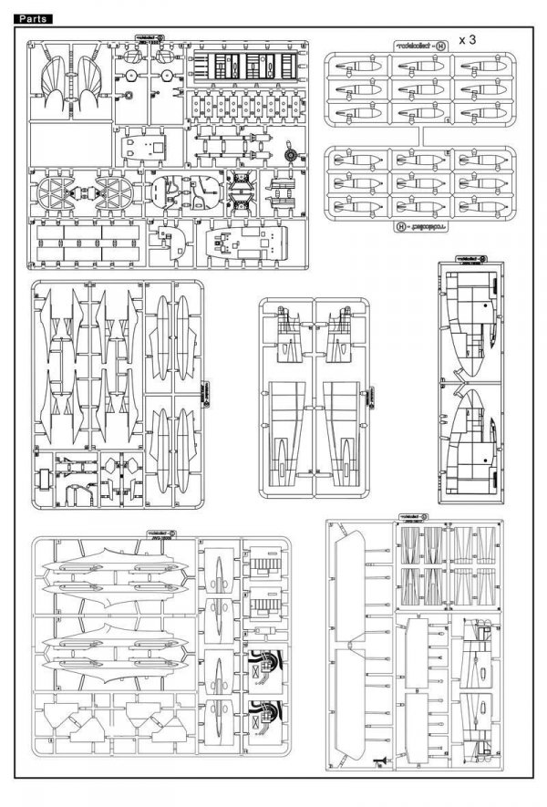 Modelcollect UA72210 B-52G Early Type 1967-1972 in Linebacker II Vietnam war 1/72