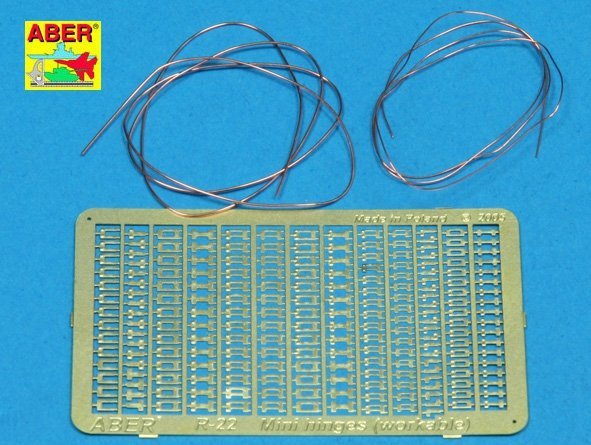 Aber R-22 Mini hinges (workable)