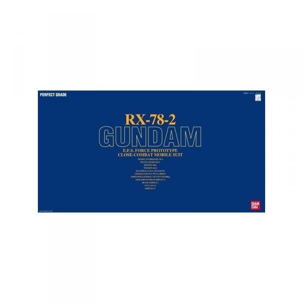 BANDAI 06255 PG  GUNDAM RX-78-2 GUN84173 1/60