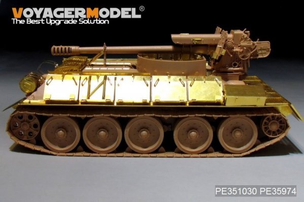 Voyager Model PE351030  Syrian T-34/D30 122mm SPH Basic For RFM 5030 1/35