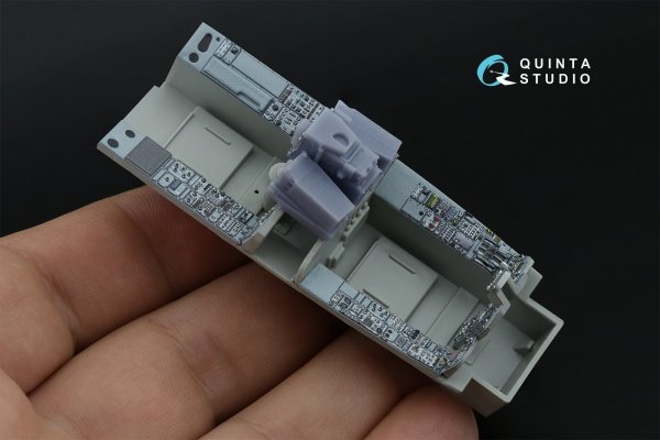 Quinta Studio QDS+48518 Tornado IDS 3D-Printed coloured Interior on decal paper (Italeri) (small version) (with 3D-printed resin parts) 1/48