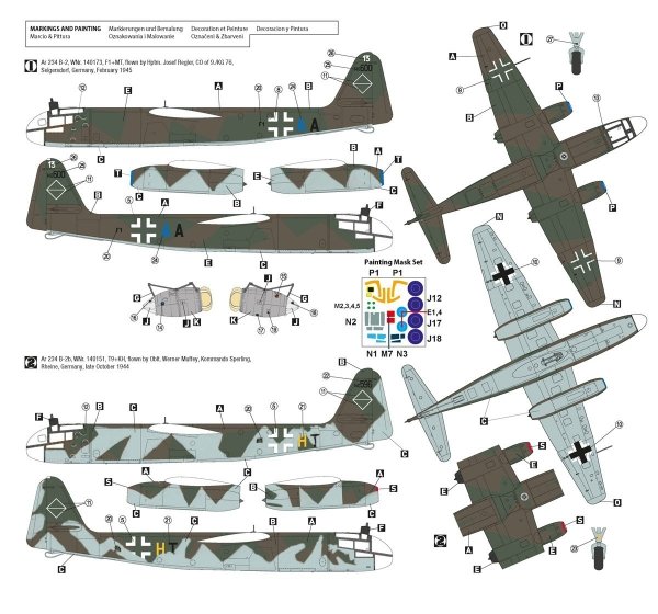 Hobby 2000 48010 Arado 234 B-2 End of War 1/48