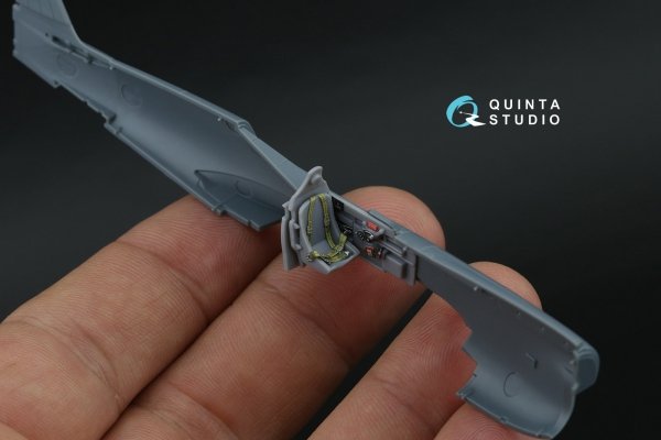 Quinta Studio QD72216 P-40N Warhawk 3D-Printed &amp; coloured Interior on decal paper (Special Hobby) 1/72