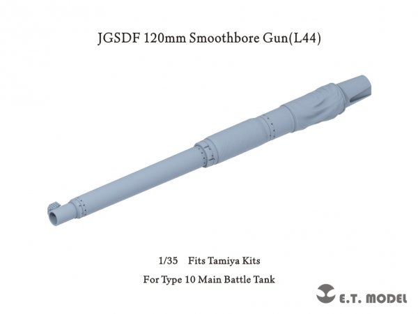 E.T. Model P35-337 JGSDF Type10 MBT 120mm Smoothbore Gun(L44) 1/35