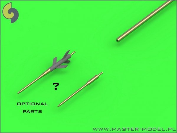 Master AM-48-120 Su-9 / Su-11 (Fishpot / Fishpot C) - Pilot Tubes and missile rails heads 1:48