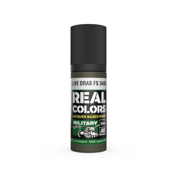 AK Interactive RC901 Olive Drab FS 34087 17 ml