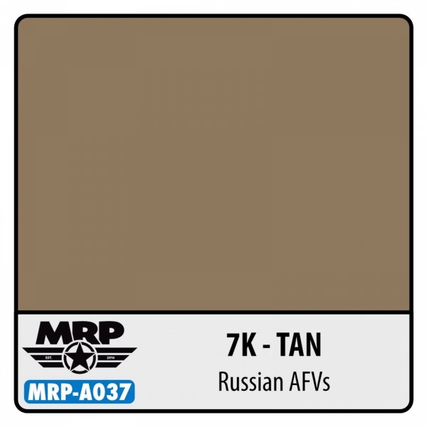 Mr. Paint MRP-A037 7K Russian AFV Tan - aqua colors - 17ml